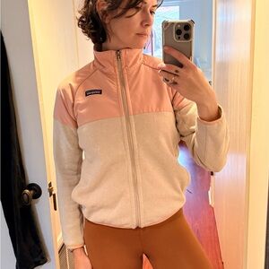 Patagonia Women's Pink and Cream W's Lightweight Better Sweater® Shelled Jacket